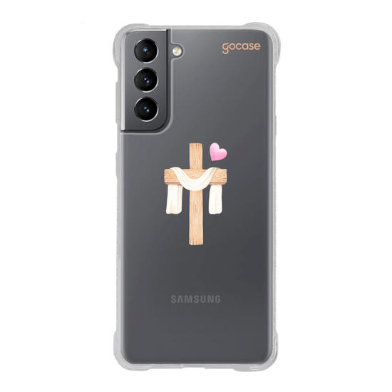 Capinha para celular  Cruz Graça Infinita