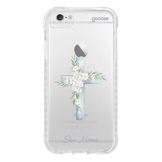 Capinha para celular  Cruz Sagrada Aquarela