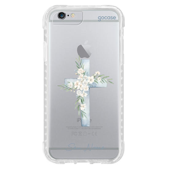 Capinha para celular  Cruz Sagrada Aquarela