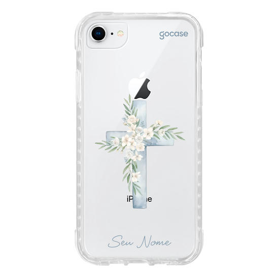 Capinha para celular  Cruz Sagrada Aquarela
