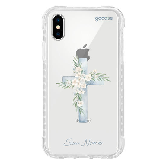 Capinha para celular  Cruz Sagrada Aquarela