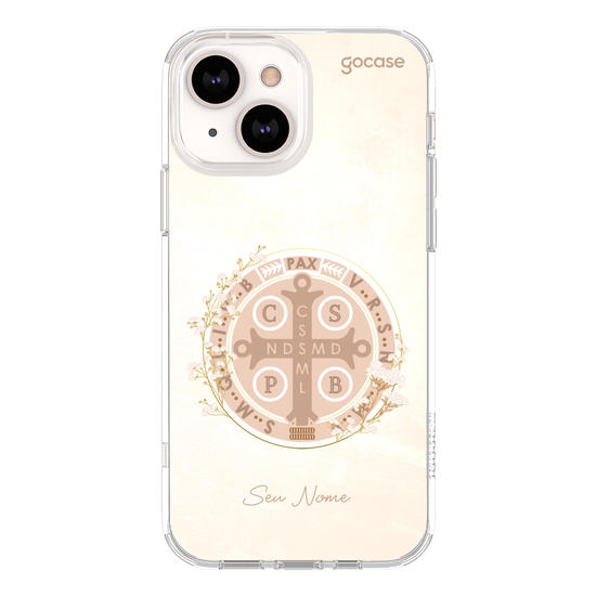 Capinha para celular Cruz Sagrada Delicada