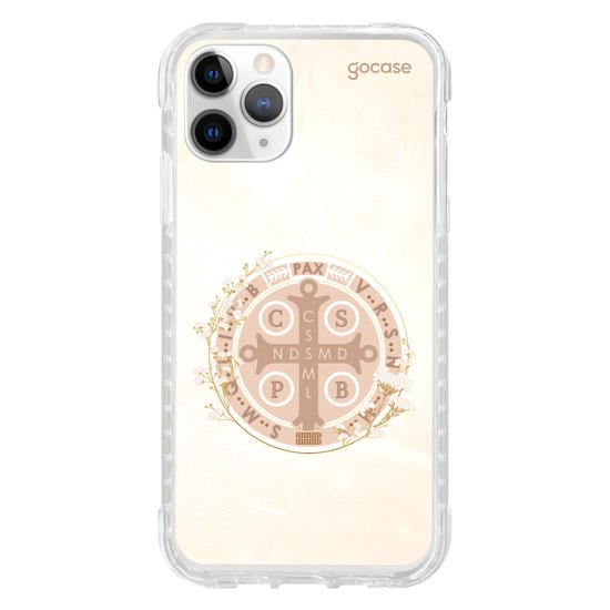 Capinha para celular  Cruz Sagrada Delicada