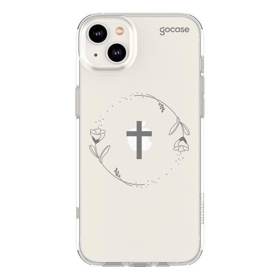 Capinha para celular  Cruz Sagrada Linear