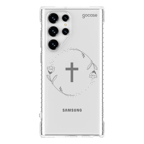 Capinha para celular  Cruz Sagrada Linear
