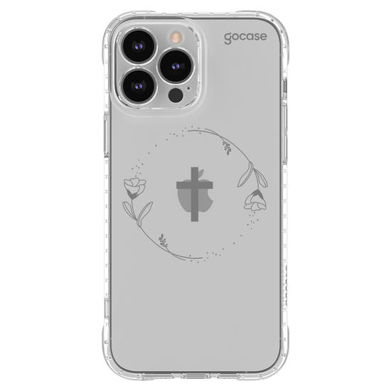 Capinha para celular  Cruz Sagrada Linear
