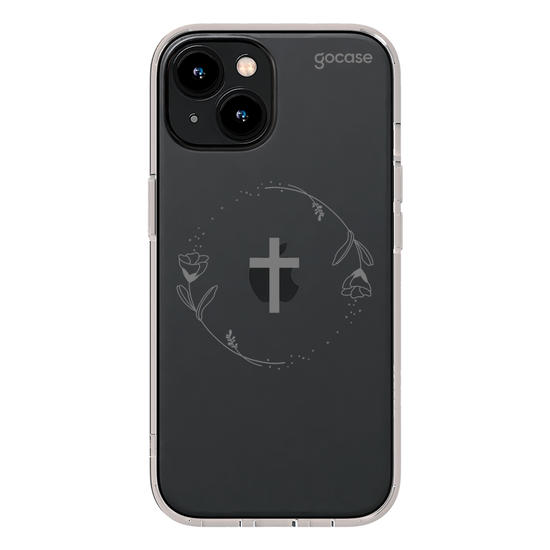 Capinha para celular  Cruz Sagrada Linear
