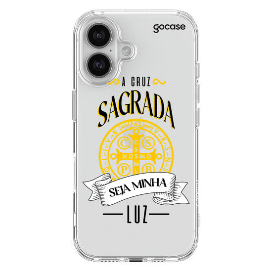 Capinha para celular Cruz Sagrada - Personalizada