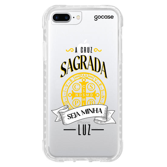 Capinha para celular Cruz Sagrada - Personalizada