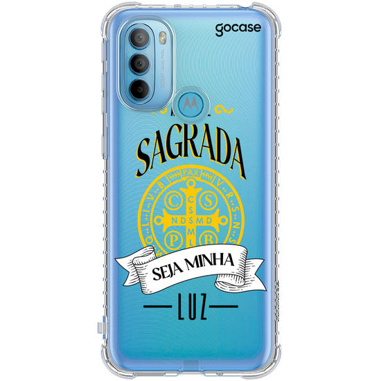 Capinha para celular Cruz Sagrada - Personalizada