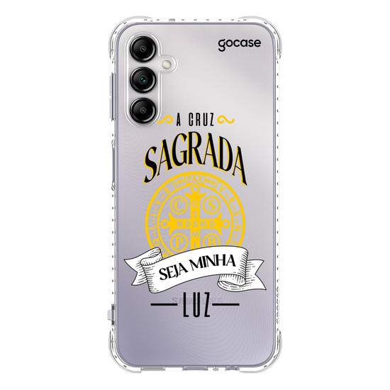 Capinha para celular Cruz Sagrada - Personalizada