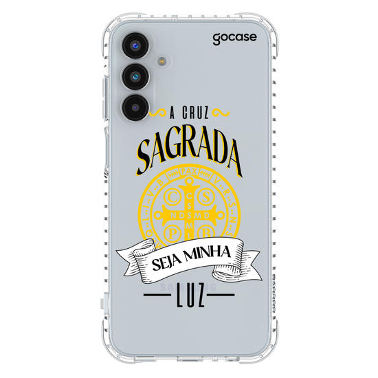 Capinha para celular Cruz Sagrada - Personalizada