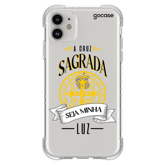 Capinha para celular Cruz Sagrada - Personalizada