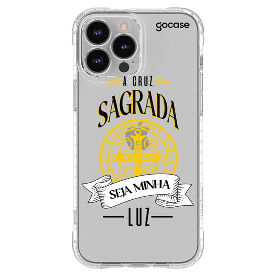 Capinha para celular Cruz Sagrada - Personalizada