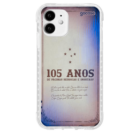 Capinha para celular  Cruzeiro - Aniversário - 105 Anos