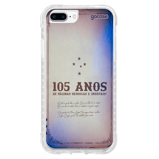 Capinha para celular  Cruzeiro - Aniversário - 105 Anos