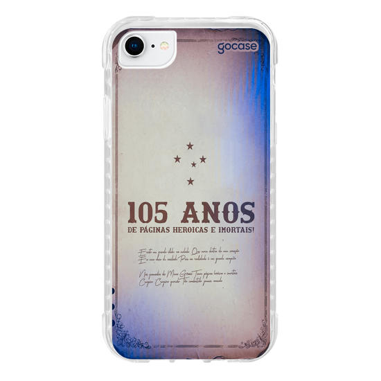 Capinha para celular  Cruzeiro - Aniversário - 105 Anos