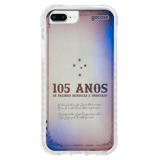 Capinha para celular  Cruzeiro - Aniversário - 105 Anos