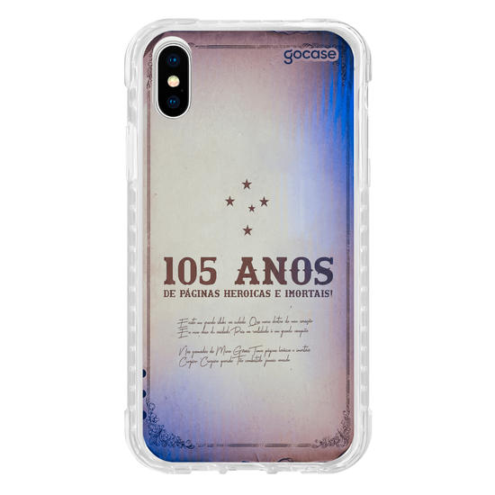 Capinha para celular  Cruzeiro - Aniversário - 105 Anos