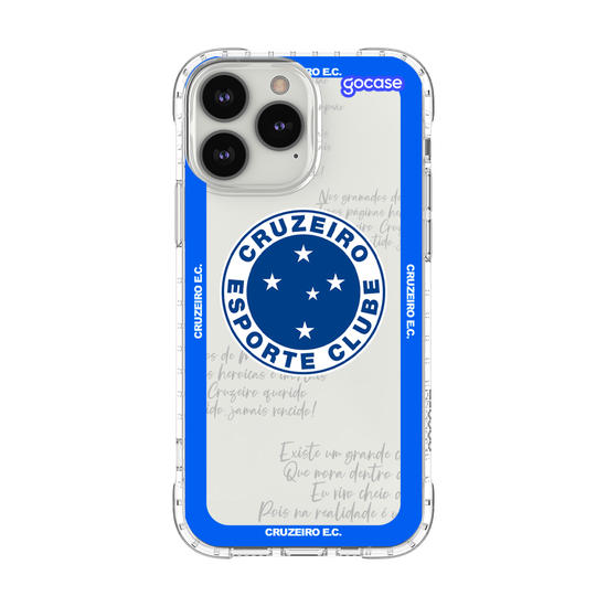Capinha para celular  Cruzeiro - Bordas