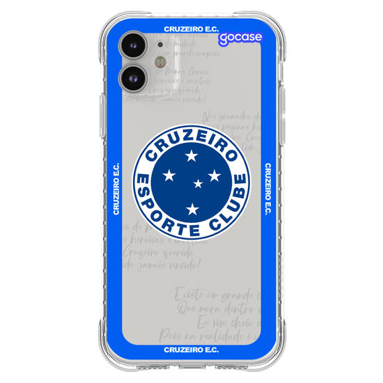 Capinha para celular  Cruzeiro - Bordas