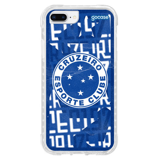 Capinha para celular Cruzeiro - Colagem Escudo