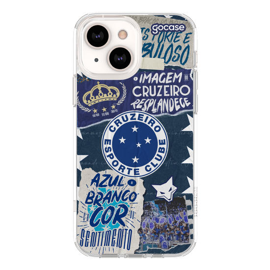 Capinha para celular Cruzeiro - Colagem