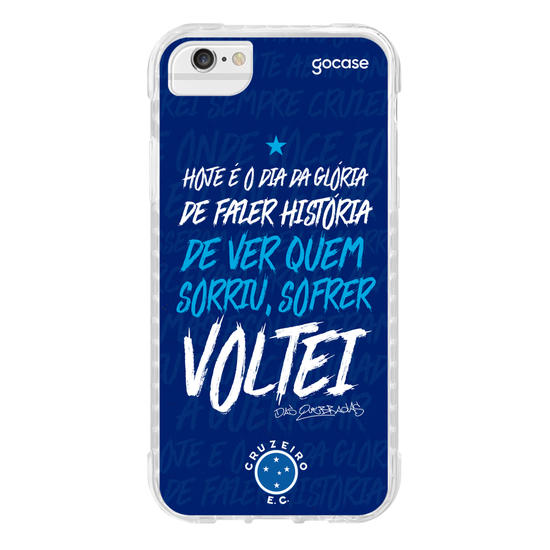 Capinha para celular Cruzeiro - Hoje É O Dia Da Glória