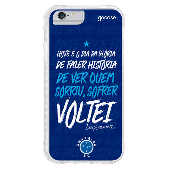 Capinha para celular Cruzeiro - Hoje É O Dia Da Glória