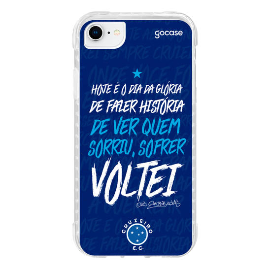 Capinha para celular Cruzeiro - Hoje É O Dia Da Glória