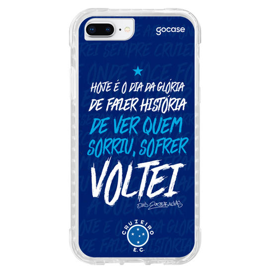 Capinha para celular Cruzeiro - Hoje É O Dia Da Glória
