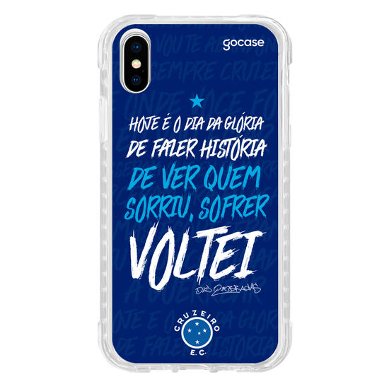 Capinha para celular Cruzeiro - Hoje É O Dia Da Glória