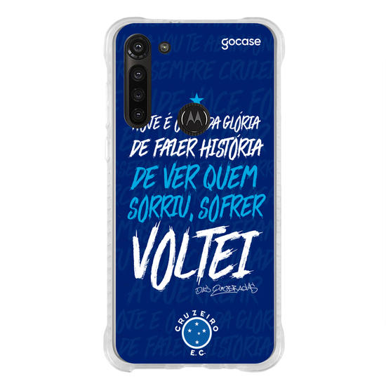 Capinha para celular Cruzeiro - Hoje É O Dia Da Glória