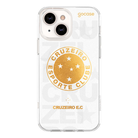 Capinha para celular Cruzeiro - Escudo Dourado