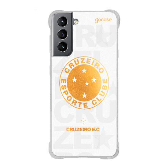 Capinha para celular  Cruzeiro - Escudo Dourado
