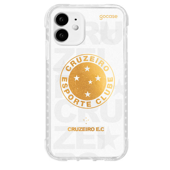 Capinha para celular  Cruzeiro - Escudo Dourado