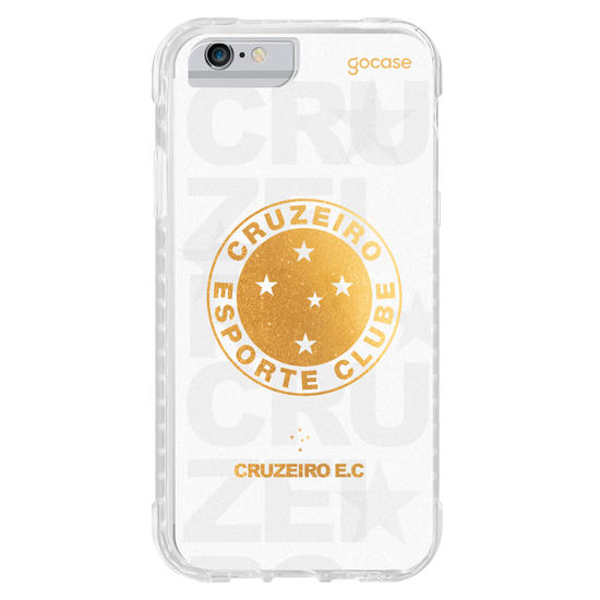 Capinha para celular  Cruzeiro - Escudo Dourado