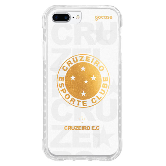 Capinha para celular  Cruzeiro - Escudo Dourado