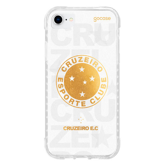 Capinha para celular  Cruzeiro - Escudo Dourado