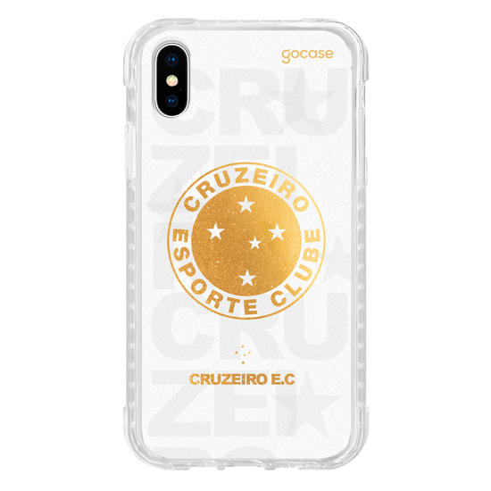 Capinha para celular  Cruzeiro - Escudo Dourado