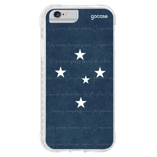 Capinha para celular Cruzeiro Escudo Vintage