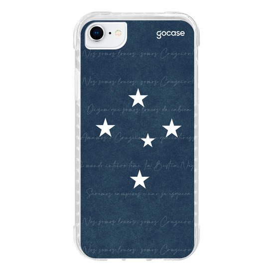 Capinha para celular Cruzeiro Escudo Vintage