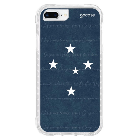 Capinha para celular Cruzeiro Escudo Vintage