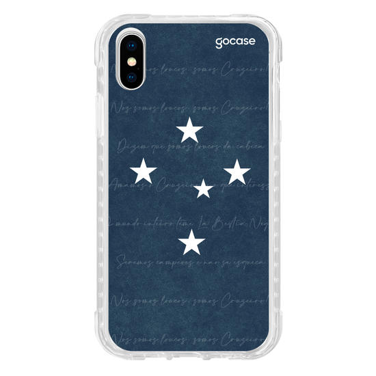 Capinha para celular Cruzeiro Escudo Vintage