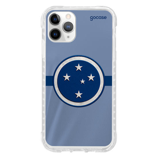 Capinha para celular Cruzeiro - Uniforme Goleiro 2025 Escudo