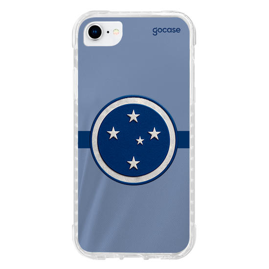 Capinha para celular Cruzeiro - Uniforme Goleiro 2025 Escudo