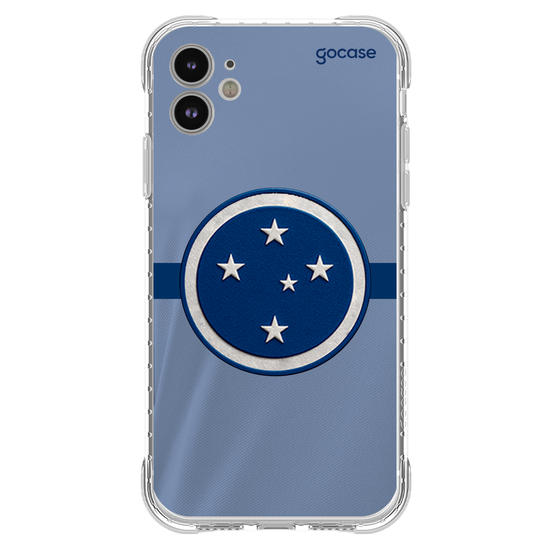 Capinha para celular Cruzeiro - Uniforme Goleiro 2025 Escudo