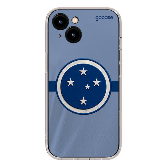 Capinha para celular Cruzeiro - Uniforme Goleiro 2025 Escudo