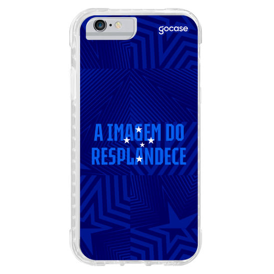 Capinha para celular  Cruzeiro - Imagem Resplandece Pattern