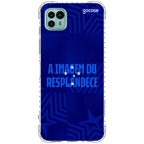 Capinha para celular  Cruzeiro - Imagem Resplandece Pattern